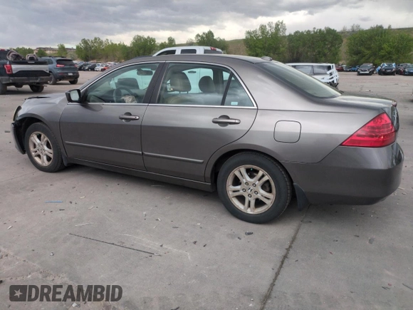 2006 Honda Accord EX-L z VIN 1HGCM56866A047744, wystawiony jako Copart lot #57266065 z przebiegiem 263 618 mil mil oraz Szkoda całkowita • Salvage title. Historia ofert i sprzedaży dostępna na DreamBid. Obrazek 2.