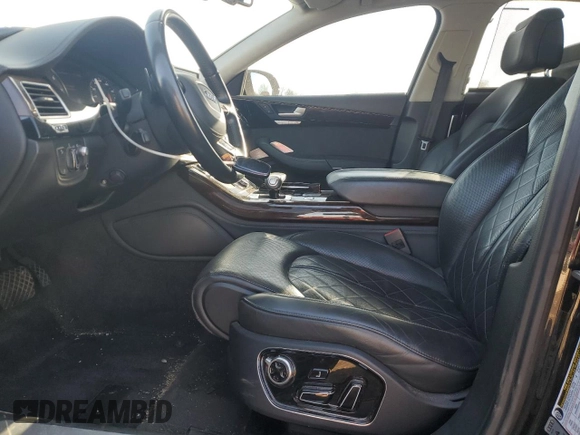 2015 Audi A8 L 4.0T with VIN WAU32AFD0FN016733, listed as a Copart auction lot 48564865 with 102,581 mi miles and Salvage Title. Bid and sale history available at carsss.com. Image 7.