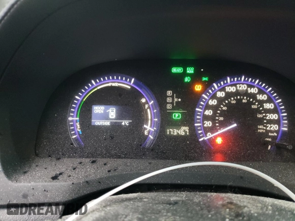 2010 Lexus HS 250h with VIN JTHBB1BA8A2025604, listed as a Copart auction lot 83442154 with 173,467 mi miles and Clean Title. Bid and sale history available at DreamBid. Image 9.