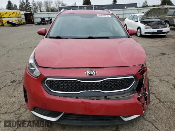 2017 Kia Niro LX with VIN KNDCB3LC7H5094276, listed as a Copart auction lot 46260325 with 79,146 mi miles and Salvage Title. Bid and sale history available at carsss.com. Image 5.
