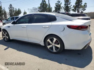 2018 Kia Optima SX with VIN 5XXGW4L21JG248467, listed as a Copart auction lot 62944715 with 55,829 mi miles and Salvage title. Bid and sale history available at DreamBid. Image 2.