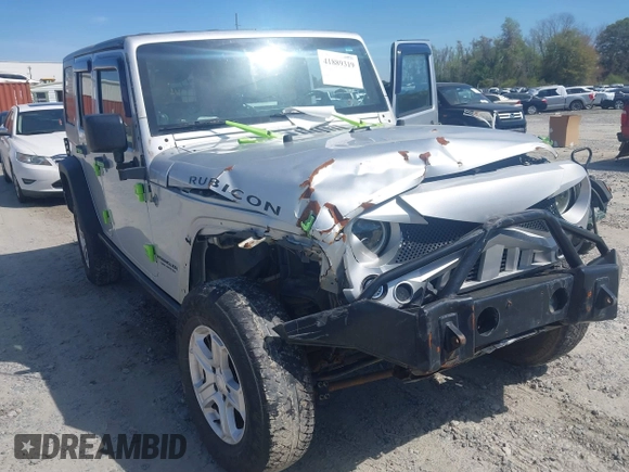 2008 Jeep Wrangler Unlimited Rubicon with VIN 1J4GA691X8L555097, listed as a IAAI auction lot 41889319 with 166,882 mi miles and . Bid and sale history available at DreamBid. Image 6.
