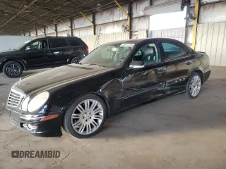 2007 Mercedes-Benz E-Class Sport 5.5L with VIN WDBUF72X47A985571, listed as a Copart auction lot 43975715 with 159,311 mi miles and Salvage Title. Bid and sale history available at carsss.com. Image 1.