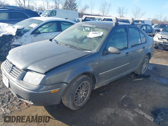2004 Volkswagen Jetta Sedan GLS with VIN 3VWSA69M64M092875, listed as a IAAI auction lot 41450639 with 143,520 mi miles. Bid and sale history available at carsss.com. Image 14.