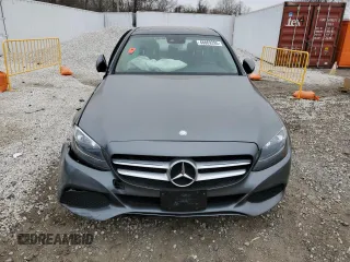 2017 Mercedes-Benz C 300 with VIN 55SWF4KBXHU210325, listed as a Copart auction lot 48869295 with 49,331 mi miles and Salvage Title. Bid and sale history available at carsss.com. Image 5.