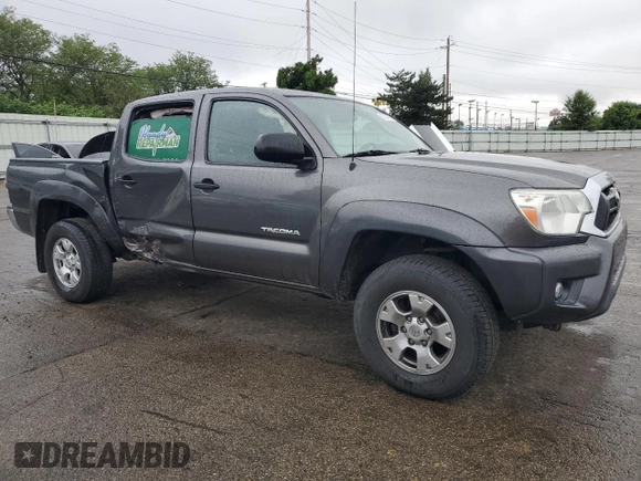 2013 Toyota Tacoma with VIN 5TFLU4EN9DX076018, listed as a Copart auction lot 57248765 with 187,475 mi miles and Salvage title. Bid and sale history available at DreamBid. Image 4.