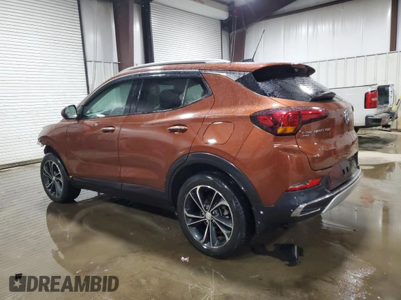 2020 Buick Encore GX Essence with VIN KL4MMGSL8LB126132, listed as a Copart auction lot 45114705 with 19,680 mi miles and Salvage title. Bid and sale history available at DreamBid. Image 2.