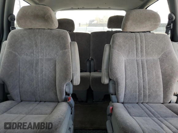 1999 Toyota Sienna LE with VIN 4T3ZF13C6XU128055, listed as a Copart auction lot 81100934 with 0 mi miles and Salvage Title. Bid and sale history available at carsss.com. Image 10.