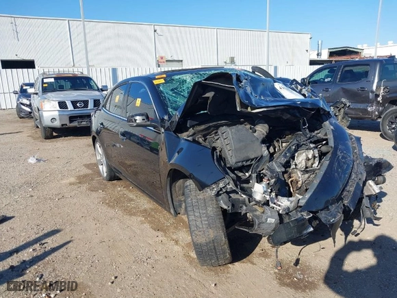 2014 Chevrolet Malibu LTZ with VIN 1G11J5SX5EF217016, listed as a IAAI auction lot 41629836 with 1 mi miles. Bid and sale history available at carsss.com. Image 1.