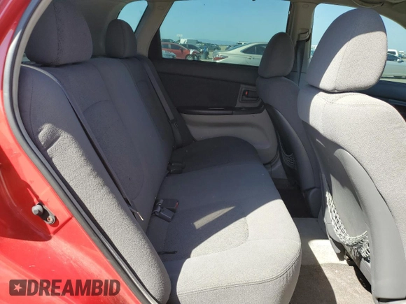 2005 Kia Spectra with VIN KNAFE162455069422, listed as a Copart auction lot 52999455 with 249,774 mi miles and Salvage Title. Bid and sale history available at carsss.com. Image 10.