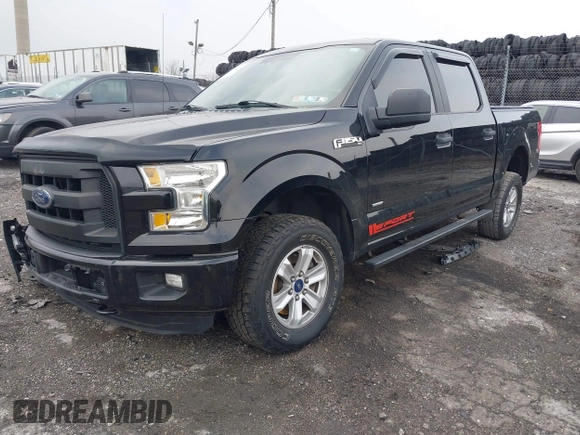 2016 Ford F-150 XLT with VIN 1FTEW1EP6GFC96021, listed as a IAAI auction lot 41878939 with 87,049 mi miles. Bid and sale history available at carsss.com. Image 2.