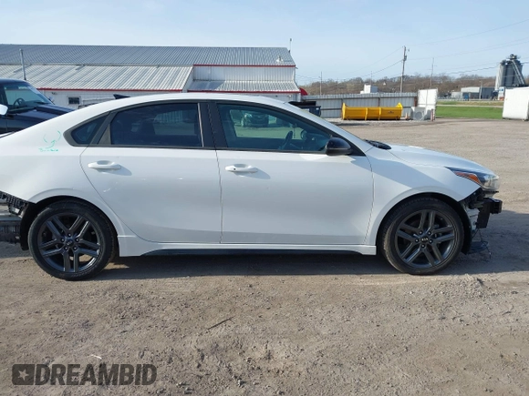 2021 Kia Forte GT-Line with VIN 3KPF34ADXME279657, listed as a IAAI auction lot 41946124 with 50,138 mi miles and . Bid and sale history available at DreamBid. Image 13.