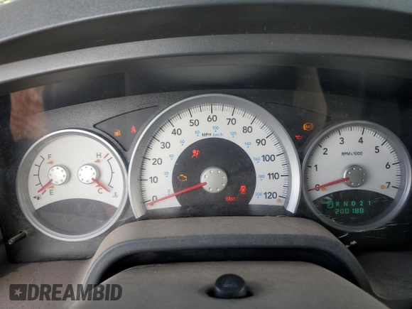 2005 Dodge Dakota SLT z VIN 1D7HW48K45S139614, wystawiony jako Copart lot #83898134 z przebiegiem 200 188 mil mil oraz Szkoda całkowita • Salvage title. Historia ofert i sprzedaży dostępna na DreamBid. Obrazek 9.