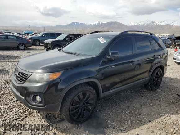 2013 Kia Sorento SX with VIN 5XYKW4A23DG416526, listed as a Copart auction lot 50945605 with 190,428 mi miles and Salvage Title. Bid and sale history available at carsss.com. Image 1.