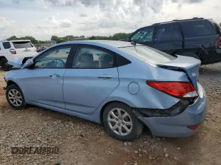 2013 Hyundai Accent GLS with VIN KMHCT4AE6DU503791, listed as a Copart auction lot 55525035 with 177,639 mi miles and Salvage title. Bid and sale history available at DreamBid. Image 2.