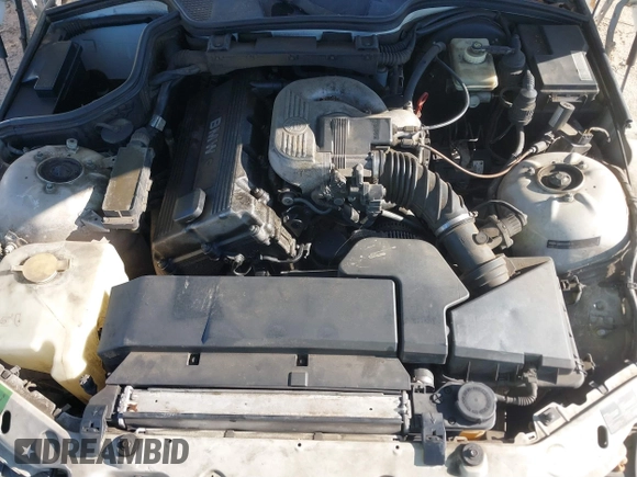 1997 BMW 3 Series 1.9L with VIN 4USCH7326VLB78445, listed as a IAAI auction lot 41447223 with 1 mi miles. Bid and sale history available at carsss.com. Image 10.