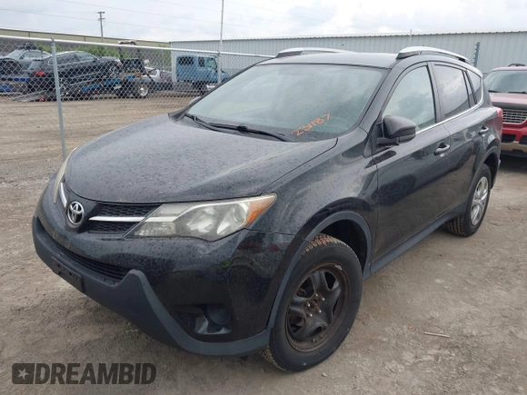 2015 Toyota RAV4 LE with VIN 2T3BFREV5FW231187, listed as a IAAI auction lot 42629536 with 222,952 mi miles and . Bid and sale history available at DreamBid. Image 2.