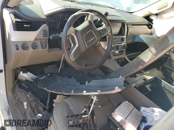2015 GMC Yukon SLT z VIN 1GKS2BKC9FR539411, wystawiony jako Copart lot #48336835 z przebiegiem 176 994 mil mil oraz Szkoda całkowita • Salvage title. Historia ofert i sprzedaży dostępna na DreamBid. Obrazek 8.
