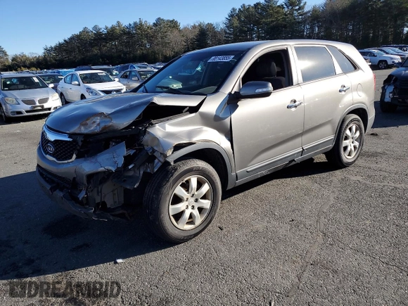 2011 Kia Sorento LX with VIN 5XYKT3A1XBG085760, listed as a Copart auction lot 88143855 with Not Provided miles and Salvage Title. Bid and sale history available at DreamBid. Image 1.
