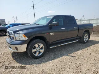 2015 Ram 1500 Big Horn z VIN 1C6RR7TM1FS547870, wystawiony jako Copart lot #60512095 z przebiegiem 106 411 mil mil oraz Czysty tytuł • Clean title. Historia ofert i sprzedaży dostępna na DreamBid. Obrazek 1.