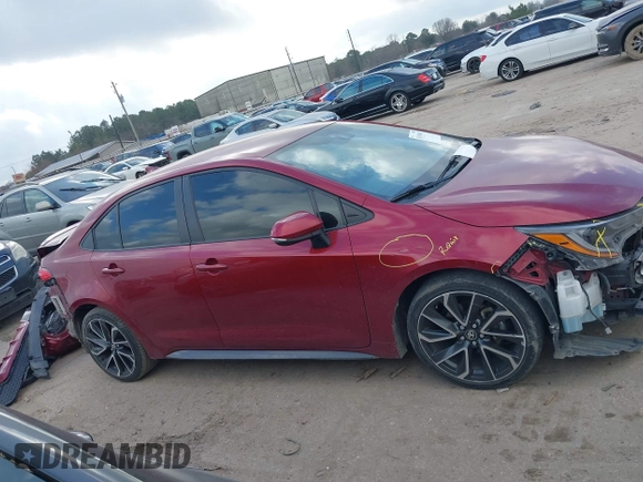 2022 Toyota Corolla SE with VIN JTDS4MCE2NJ098574, listed as a IAAI auction lot 41533041 with 130,379 mi miles and . Bid and sale history available at DreamBid. Image 14.