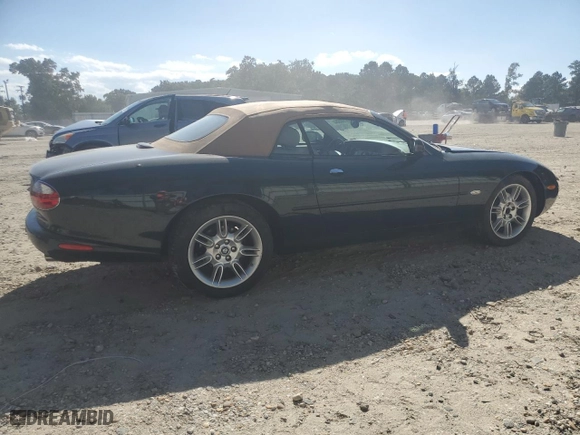 2001 Jaguar XK8 with VIN SAJDA42CX1NA22450, listed as a Copart auction lot 76190584 with 109091 miles and Clean Title. Bid and sale history available at carsss.com. Image 3.