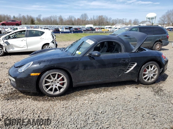 2008 Porsche Boxster S с VIN WP0CB29808U731253, выставлен на аукционе Copart как лот 49583214 с пробегом Не указан миль и Списание • Salvage title. История ставок и продаж доступна на DreamBid. Изображение 1.