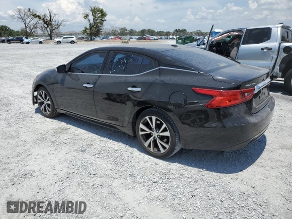 2017 Nissan Maxima Platinum with VIN 1N4AA6AP6HC381854, listed as a Copart auction lot 58800055 with 181,343 mi miles and Clean title. Bid and sale history available at DreamBid. Image 2.
