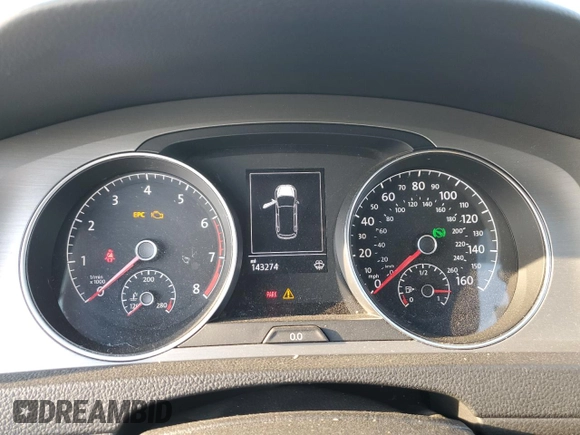 2016 Volkswagen Golf SportWagen TSI S with VIN 3VWC17AU8GM505390, listed as a Copart auction lot 68133644 with 143,274 mi miles and Salvage Title. Bid and sale history available at carsss.com. Image 9.