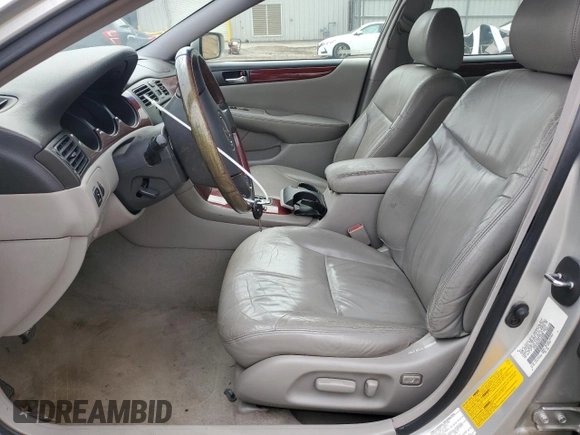 2002 Lexus ES 300 с VIN JTHBF30G525033666, выставлен на аукционе Copart как лот 54572565 с пробегом 212 653 миль миль и Списание • Salvage title. История ставок и продаж доступна на DreamBid. Изображение 7.