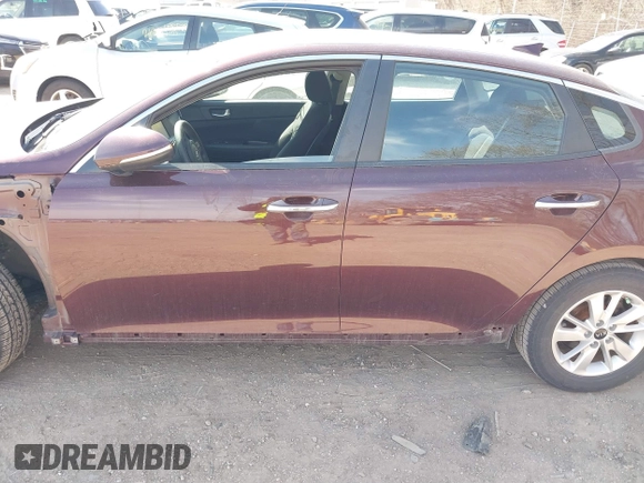 2018 Kia Optima LX with VIN 5XXGT4L32JG205631, listed as a IAAI auction lot 41861172 with 73,702 mi miles. Bid and sale history available at carsss.com. Image 14.