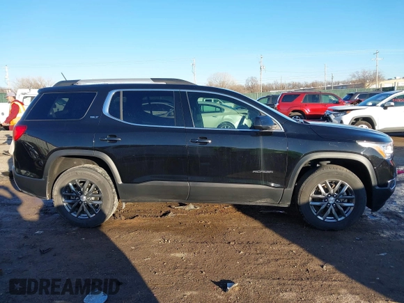 2018 GMC Acadia SLT with VIN 1GKKNMLSXJZ224859, listed as a IAAI auction lot 41427953 with 54,895 mi miles and . Bid and sale history available at DreamBid. Image 14.