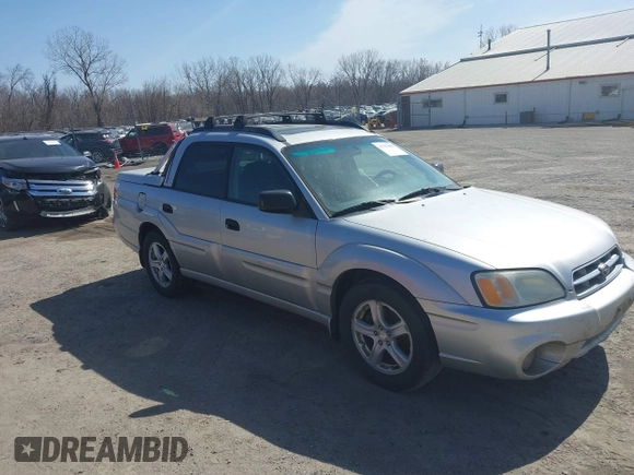 2003 Subaru Baja Special Sports с VIN 4S4BT62C237111781, выставлен на аукционе IAAI как лот 41757602 с пробегом 262 110 миль миль и . История ставок и продаж доступна на DreamBid. Изображение 1.
