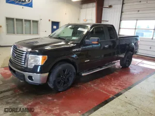 2011 Ford F-150 XL with VIN 1FTFX1ET2BFC11361, listed as a Copart auction lot 49590395 with 258,415 mi miles and Clean Title. Bid and sale history available at carsss.com. Image 1.