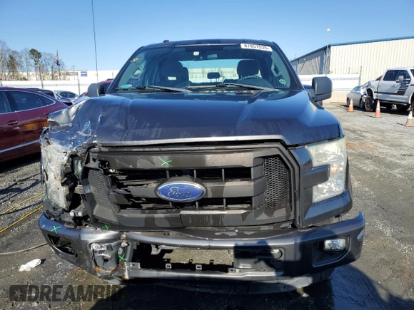 2016 Ford F-150 XL with VIN 1FTEX1C80GFA58321, listed as a Copart auction lot 87851535 with 77,073 mi miles and Salvage Title. Bid and sale history available at carsss.com. Image 5.
