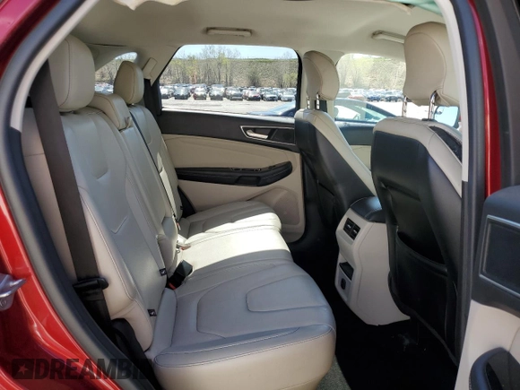 2015 Ford Edge Titanium with VIN 2FMTK4K93FBB03491, listed as a Copart auction lot 54075365 with 94,095 mi miles and Salvage Title. Bid and sale history available at carsss.com. Image 11.