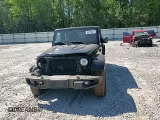 2017 Jeep Wrangler Unlimited 75th Anniversary with VIN 1C4HJWEG4HL531334, listed as a Copart auction lot 53371875 with 89,529 mi miles and Salvage title. Bid and sale history available at DreamBid. Image 11.