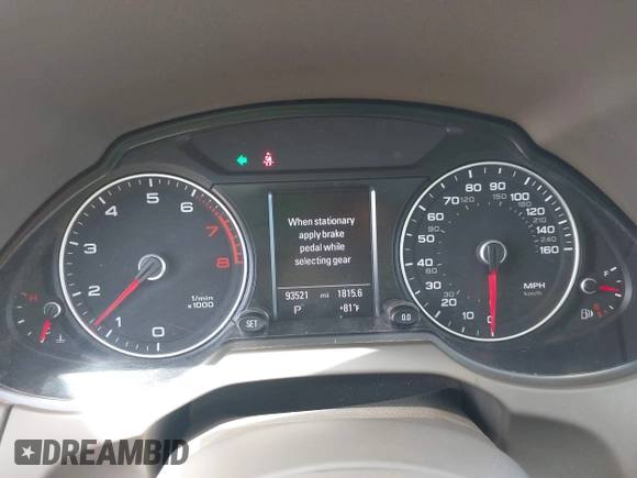 2016 Audi Q5 Premium Plus with VIN WA1L2AFP5GA129934, listed as a IAAI auction lot 42625281 with 93,521 mi miles and . Bid and sale history available at DreamBid. Image 7.