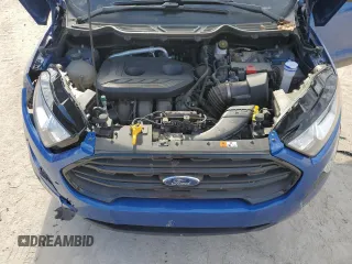 2020 Ford EcoSport S with VIN MAJ6S3FL2LC388428, listed as a Copart auction lot 46379035 with 71,025 mi miles and Salvage Title. Bid and sale history available at DreamBid. Image 14.