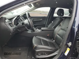2018 Chevrolet Impala Premier with VIN 2G1125S30J9149785, listed as a Copart auction lot 53865465 with 82,582 mi miles and Salvage Title. Bid and sale history available at DreamBid. Image 7.