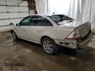 2008 Ford Taurus Limited with VIN 1FAHP28W58G118895, listed as a Copart auction lot 83638364 with 0 mi miles and Salvage Title. Bid and sale history available at carsss.com. Image 2.
