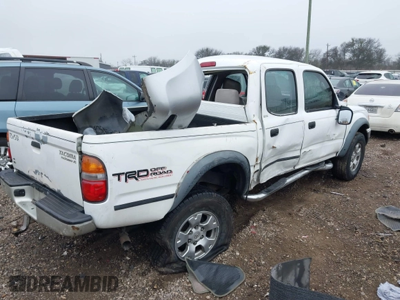 2001 Toyota Tacoma PreRunner with VIN 5TEGN92N21Z798239, listed as a IAAI auction lot 41652520 with Not Provided miles and . Bid and sale history available at DreamBid. Image 4.