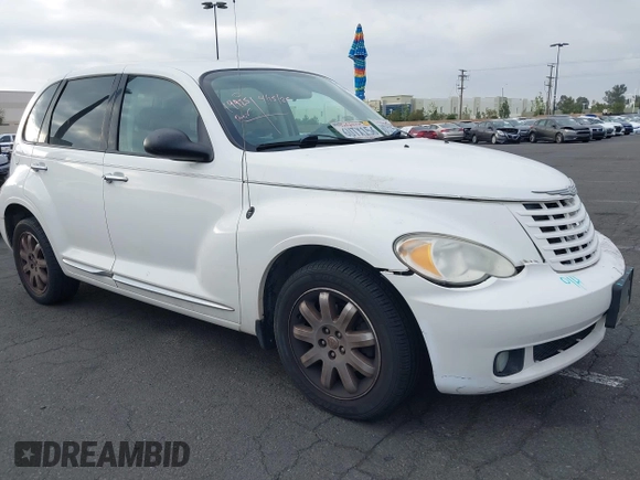 2008 Chrysler PT Cruiser Touring with VIN 3A8FY58B88T110596, listed as a IAAI auction lot 42123751 with 82,372 mi miles and . Bid and sale history available at carsss.com. Image 1.