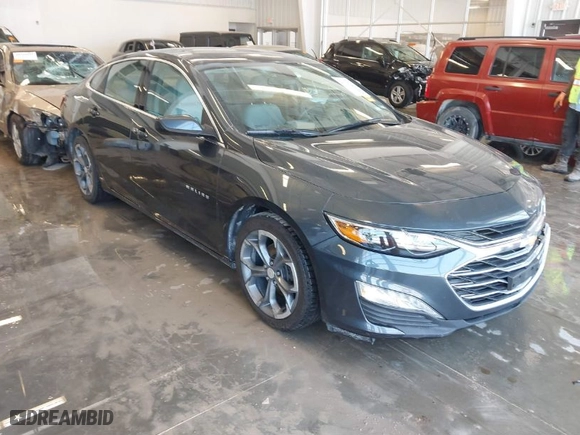 2021 Chevrolet Malibu LT with VIN 1G1ZD5ST7MF008723, listed as a IAAI auction lot 41782042 with 89,756 mi miles. Bid and sale history available at carsss.com. Image 1.