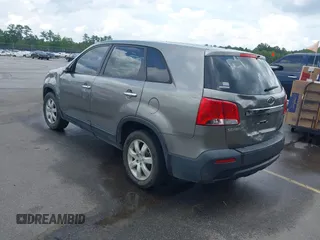 2013 Kia Sorento LX with VIN 5XYKT3A1XDG381218, listed as a IAAI auction lot 42511747 with 130,253 mi miles and . Bid and sale history available at DreamBid. Image 3.
