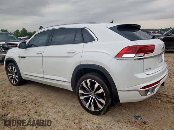 2022 Volkswagen Atlas SEL Premium R-Line with VIN 1V2FE2CA6NC220596, listed as a Copart auction lot 58773465 with 13,119 mi miles and Salvage title. Bid and sale history available at DreamBid. Image 2.