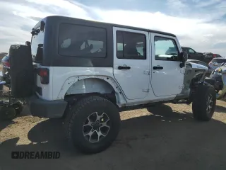 2016 Jeep Wrangler Unlimited Rubicon z VIN 1C4HJWFG6GL315448, wystawiony jako Copart lot #48980755 z przebiegiem 111 612 mil mil oraz Szkoda całkowita • Salvage title. Historia ofert i sprzedaży dostępna na DreamBid. Obrazek 3.