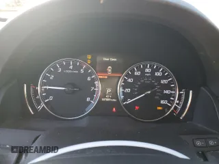 2014 Acura RLX Advance Pkg with VIN JH4KC1F91EC006406, listed as a Copart auction lot 45450345 with 187,089 mi miles and Salvage Title. Bid and sale history available at carsss.com. Image 9.