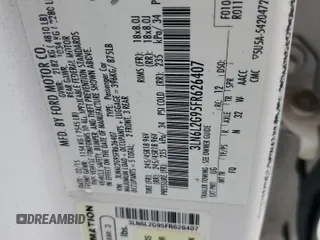 2015 Lincoln MKZ z VIN 3LN6L2G95FR626407, wystawiony jako Copart lot #63658825 z przebiegiem 121 361 mil mil oraz Szkoda całkowita • Salvage title. Historia ofert i sprzedaży dostępna na DreamBid. Obrazek 12.