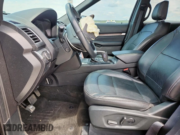 2018 Ford Explorer Limited with VIN 1FM5K7FH3JGB17047, listed as a Copart auction lot 58846805 with 79,862 mi miles and Salvage title. Bid and sale history available at DreamBid. Image 7.